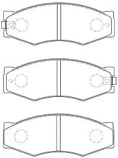 Тормозные колодки AISIN для NISSAN CEDRIC (Y30) 3.0